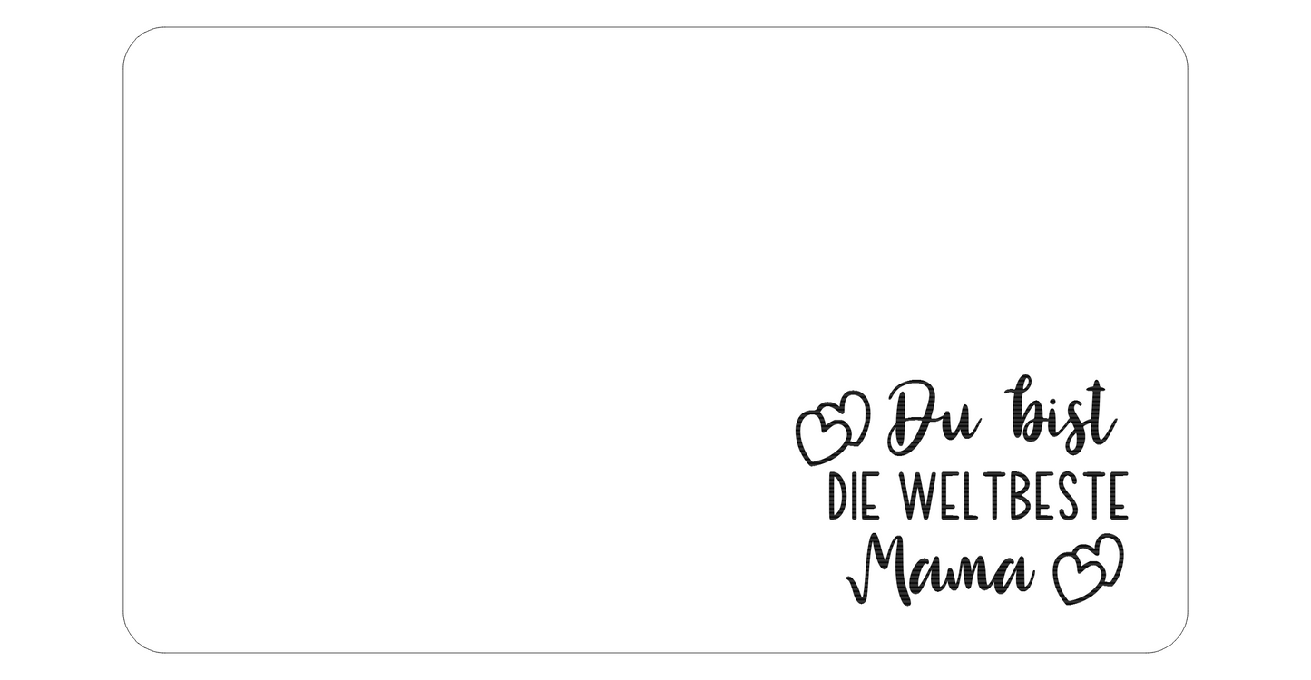 Personalisiertes Jausenbrett Mama & Papa - Die Bildschneiderei