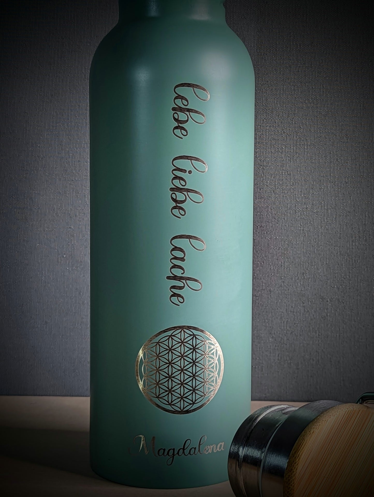 Personalisierte Trinkflasche Edelstahl - verschiedene Motive - Die Bildschneiderei