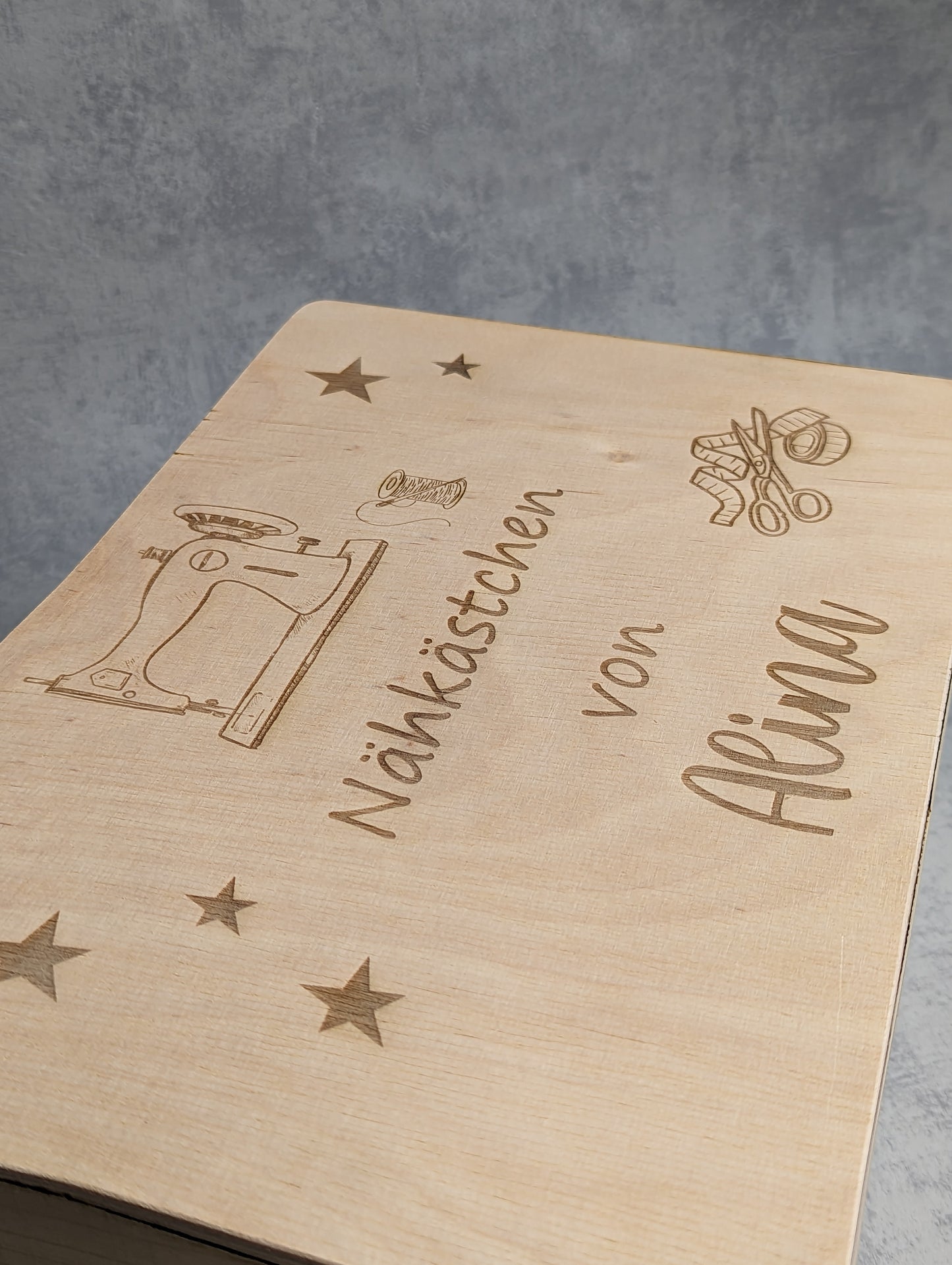 Nähkästchen personalisiert