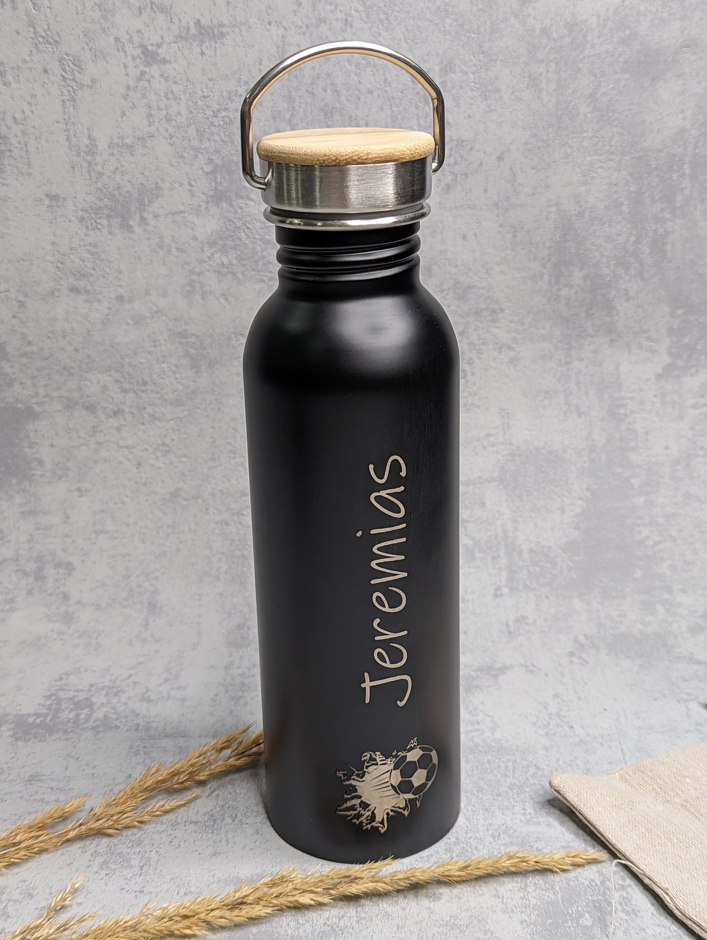 Personalisierte Trinkflasche Edelstahl - verschiedene Motive - Die Bildschneiderei