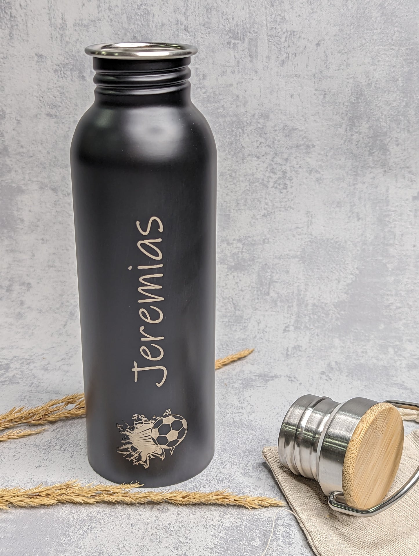 Personalisierte Trinkflasche Edelstahl - verschiedene Motive - Die Bildschneiderei