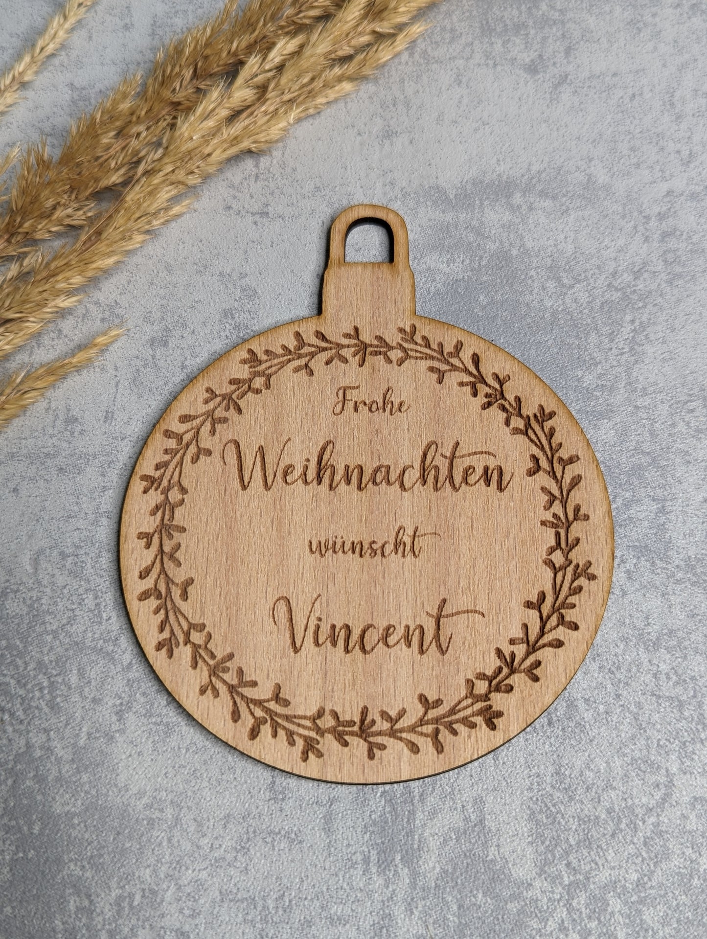 Weihnachtskugeln personalisiert