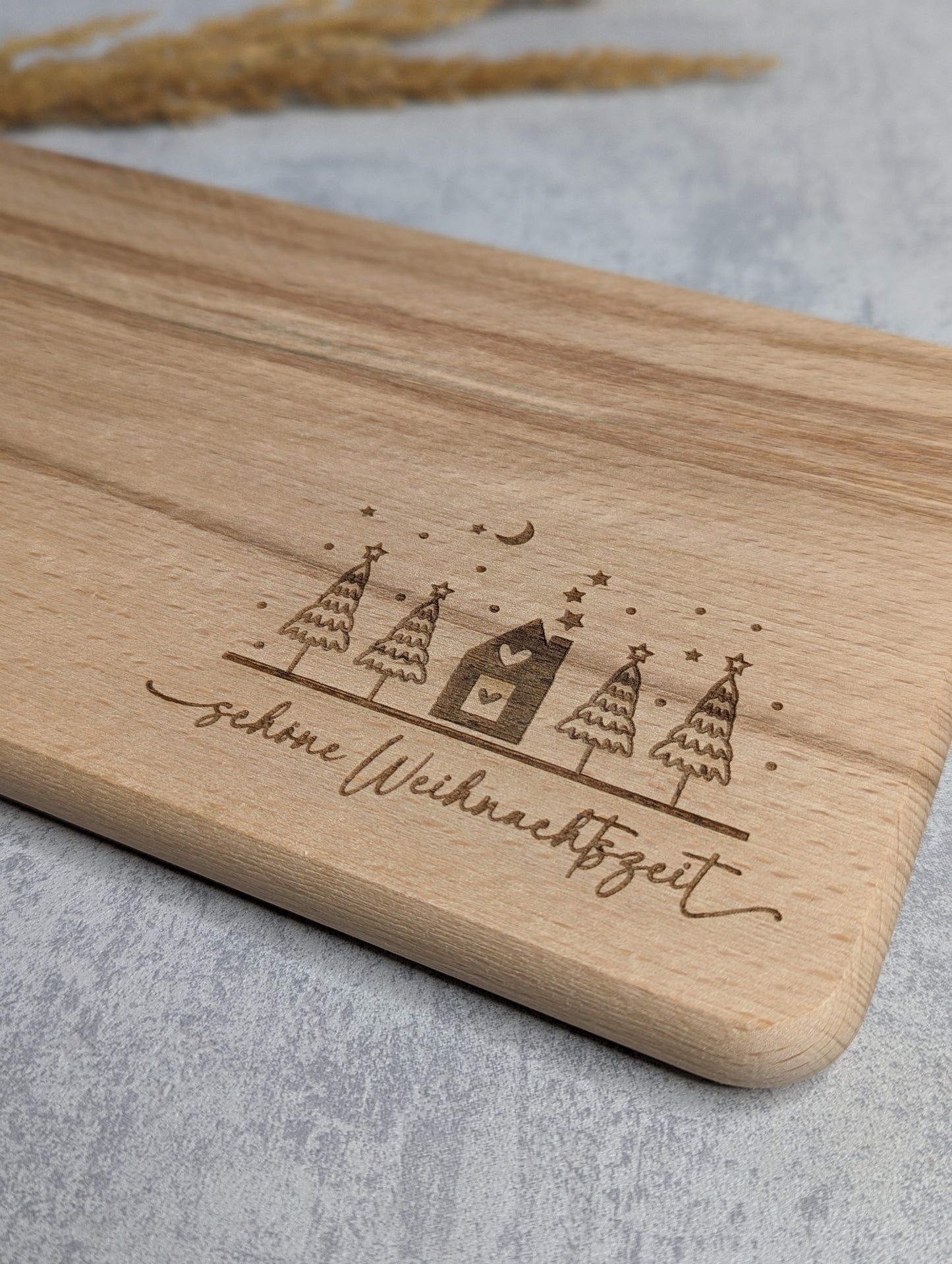 Jausenbrett Weihnachten personalisiert