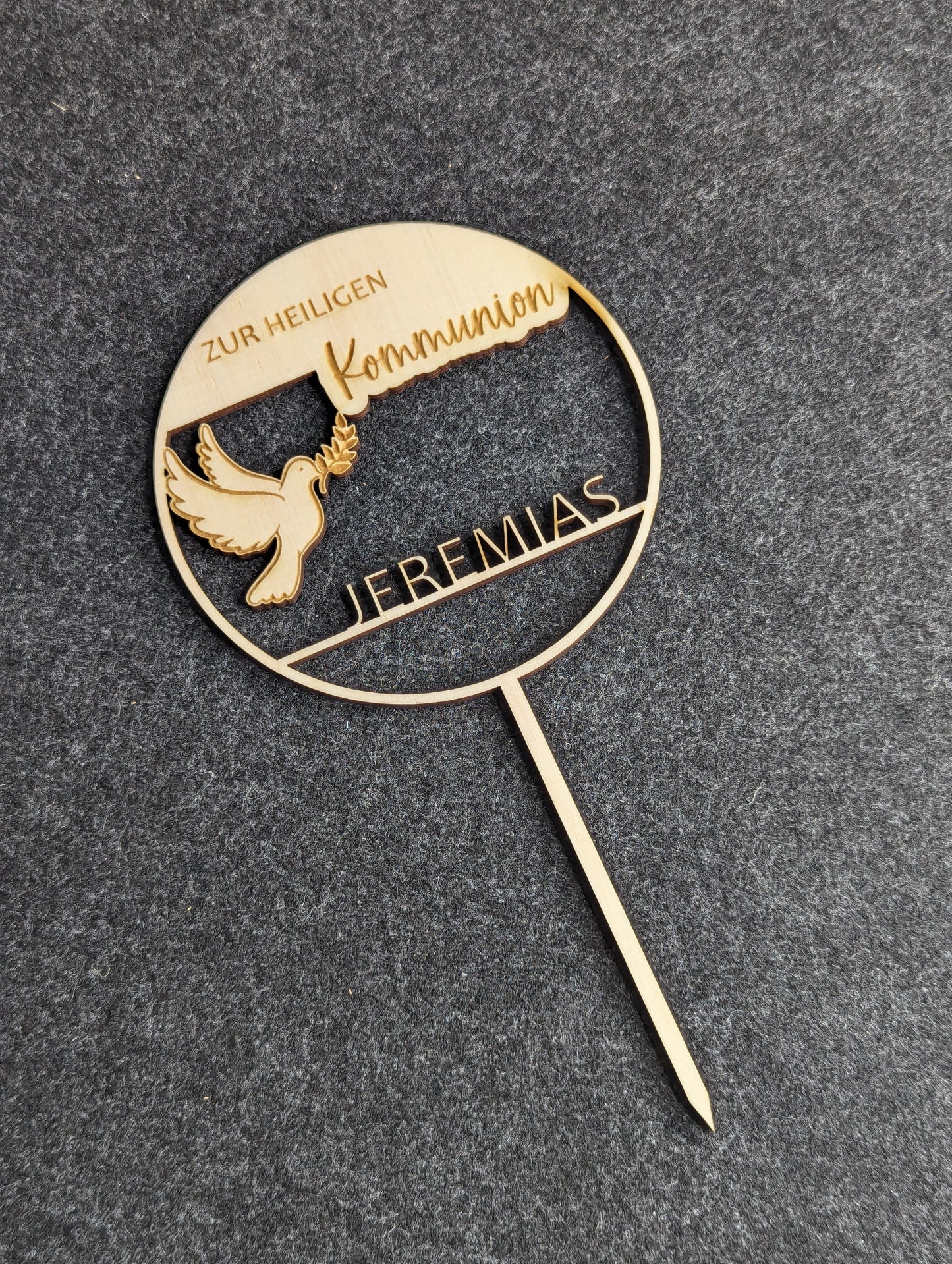 Caketopper Erstkommunion personalisiert