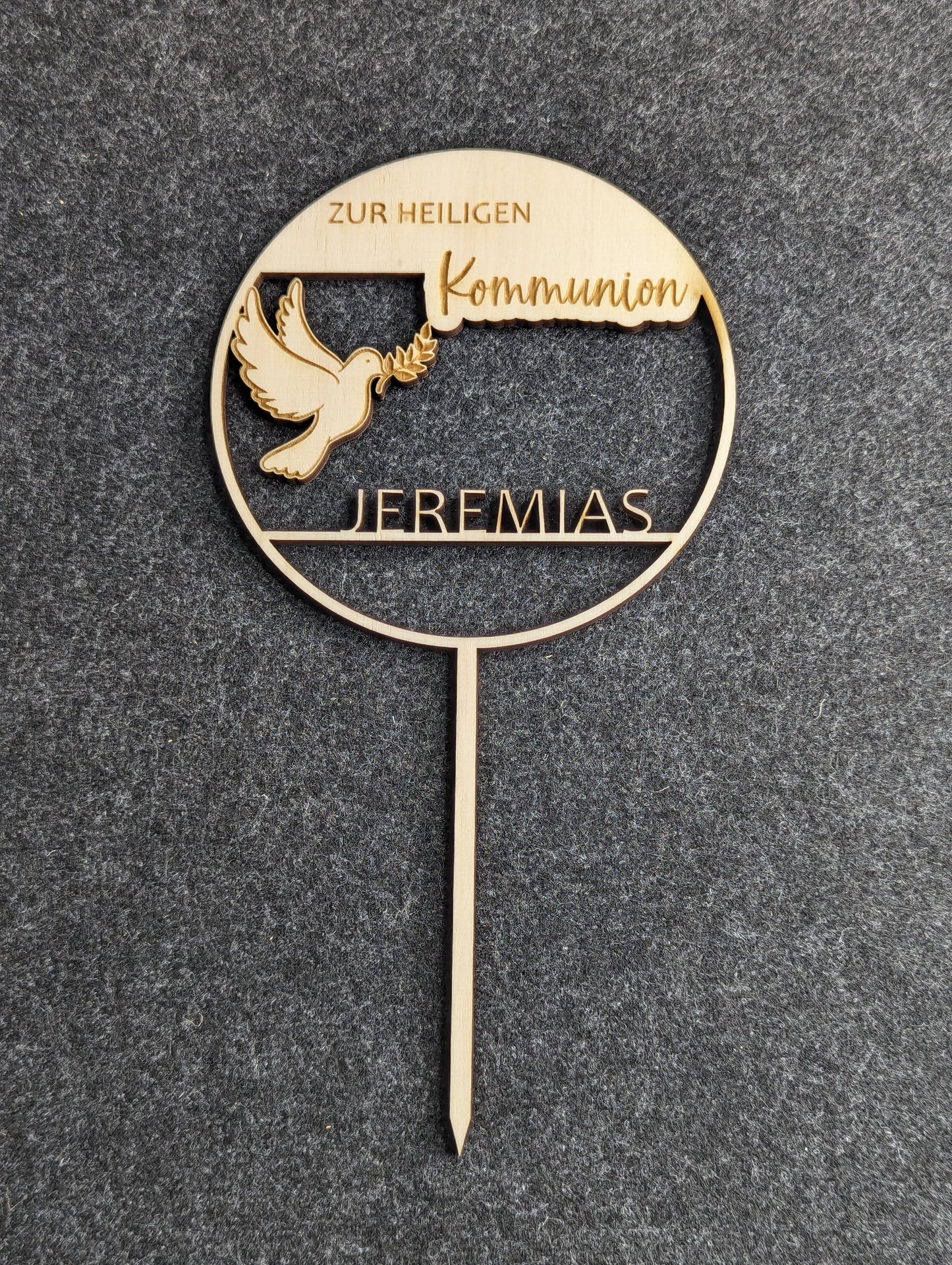 Caketopper Erstkommunion personalisiert