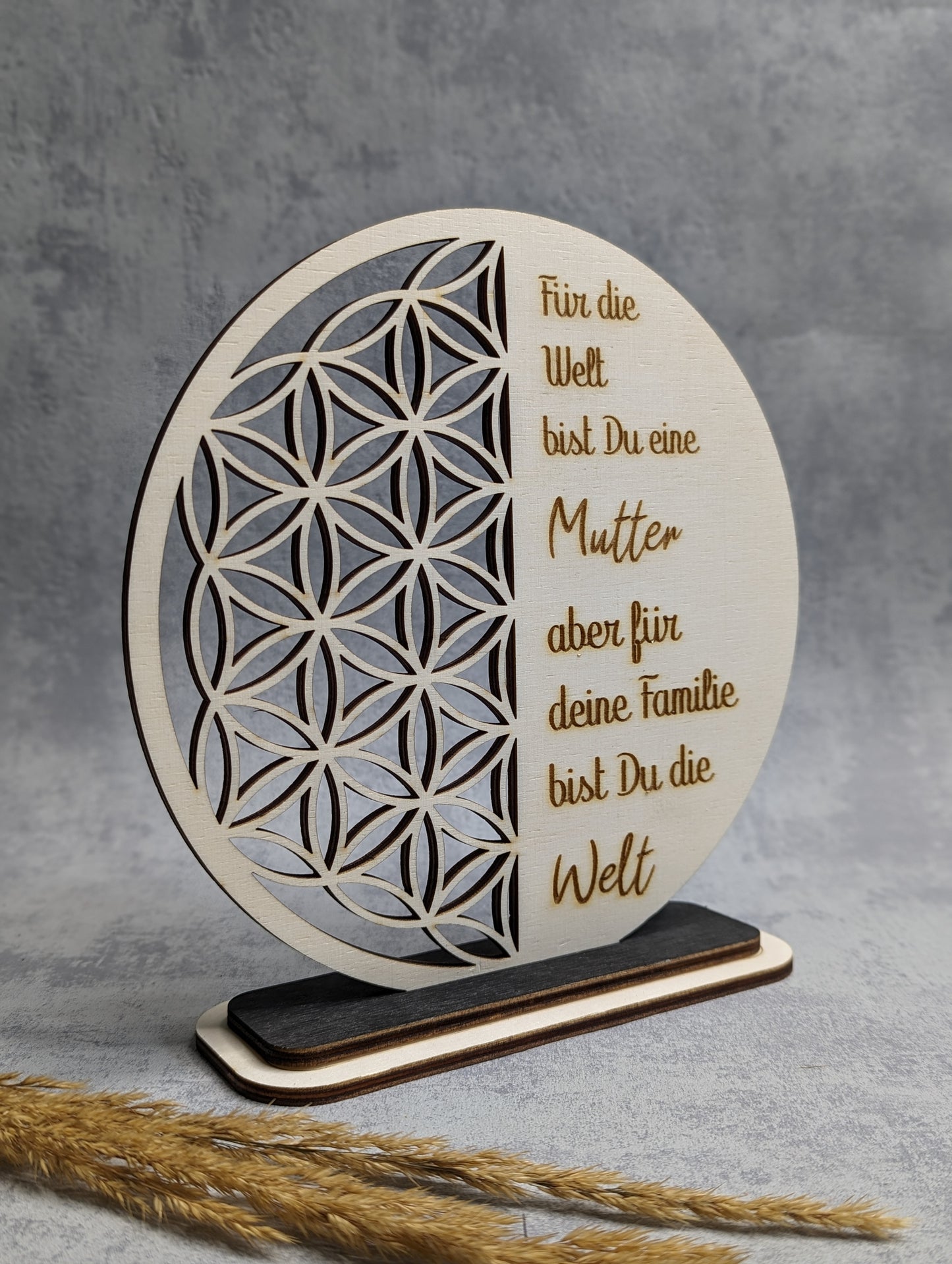 Mama Holzschild Muttertag - Die Bildschneiderei
