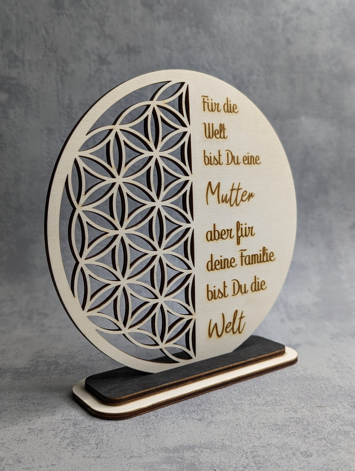 Mama Holzschild Muttertag - Die Bildschneiderei