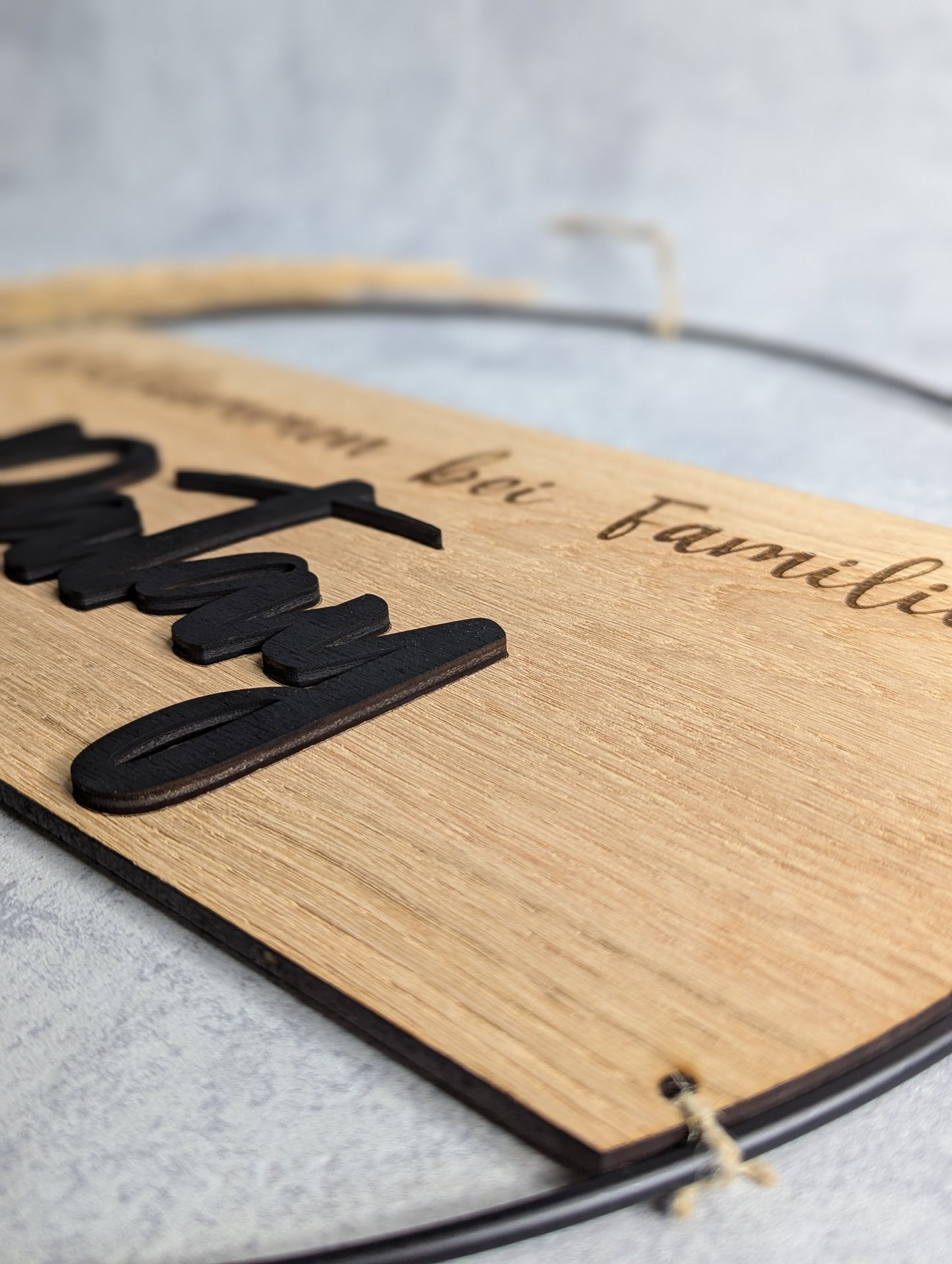 Personalisiertes Türschild 30/40cm