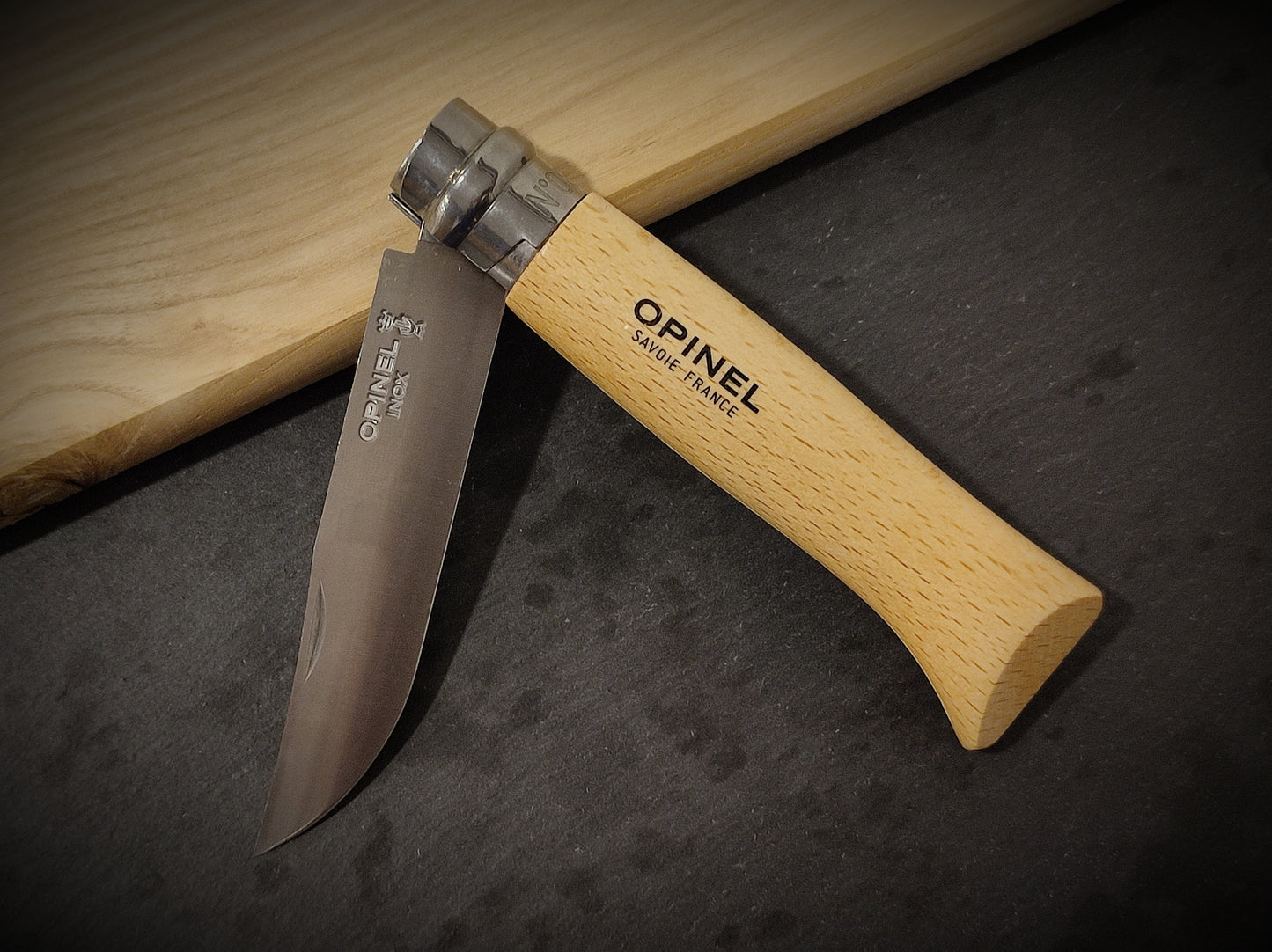 Personalisierbares Klappmesser mit Gravur – Holzgriff