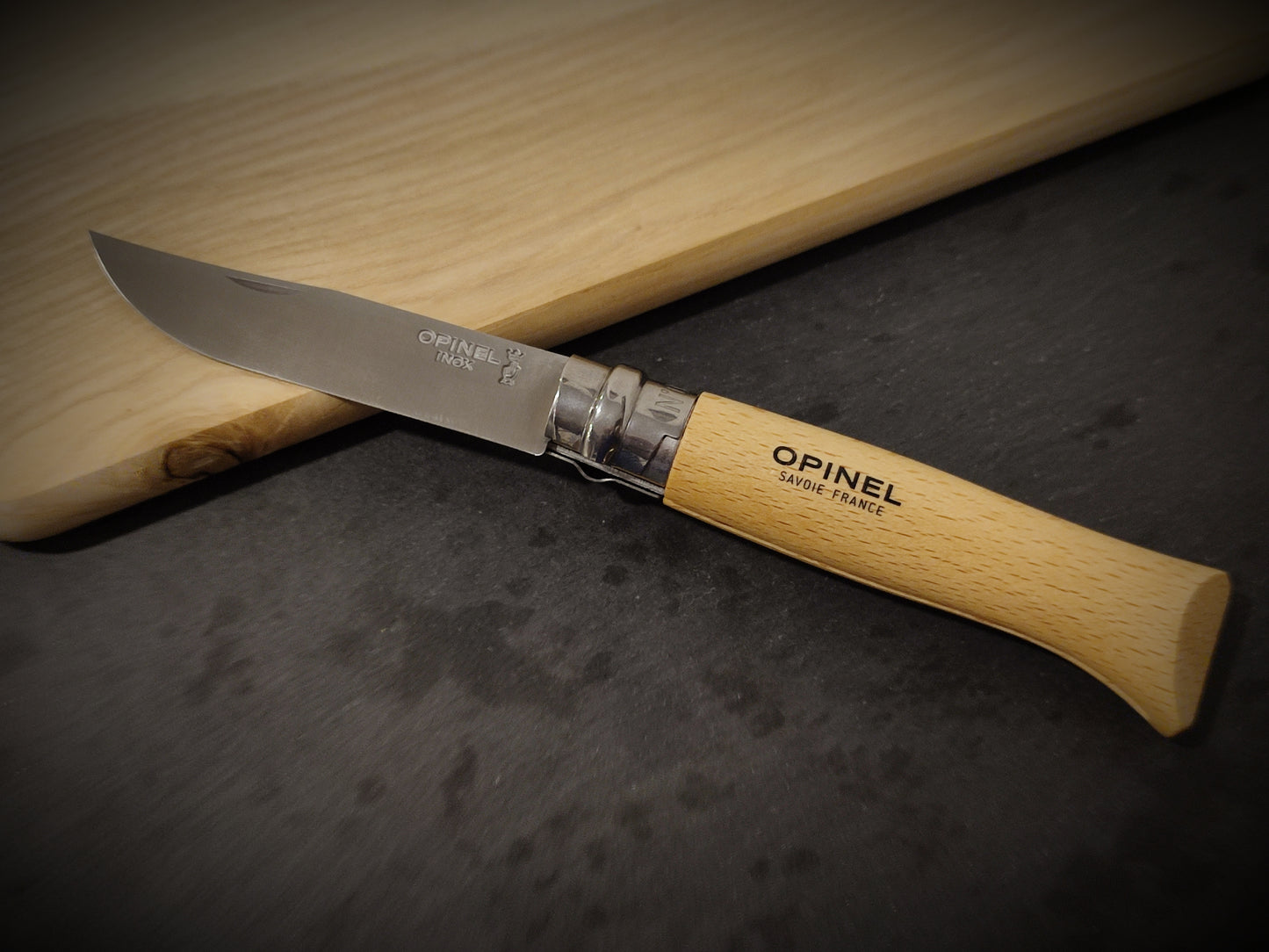 Personalisierbares Klappmesser mit Gravur – Holzgriff