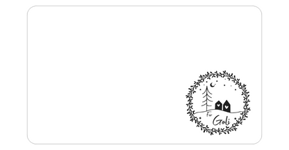 Personalisiertes Jausenbrett Weihnachten - Die Bildschneiderei