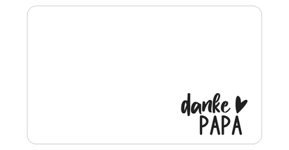 Personalisiertes Jausenbrett Mama & Papa - Die Bildschneiderei