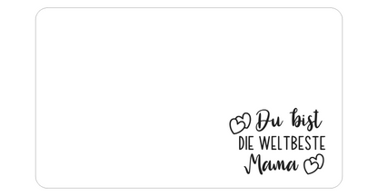 Personalisiertes Jausenbrett Mama & Papa - Die Bildschneiderei