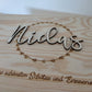 Memory box with a saying of your choice