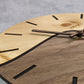 Wanduhr aus Holz 30 cm (konfigurierbar)