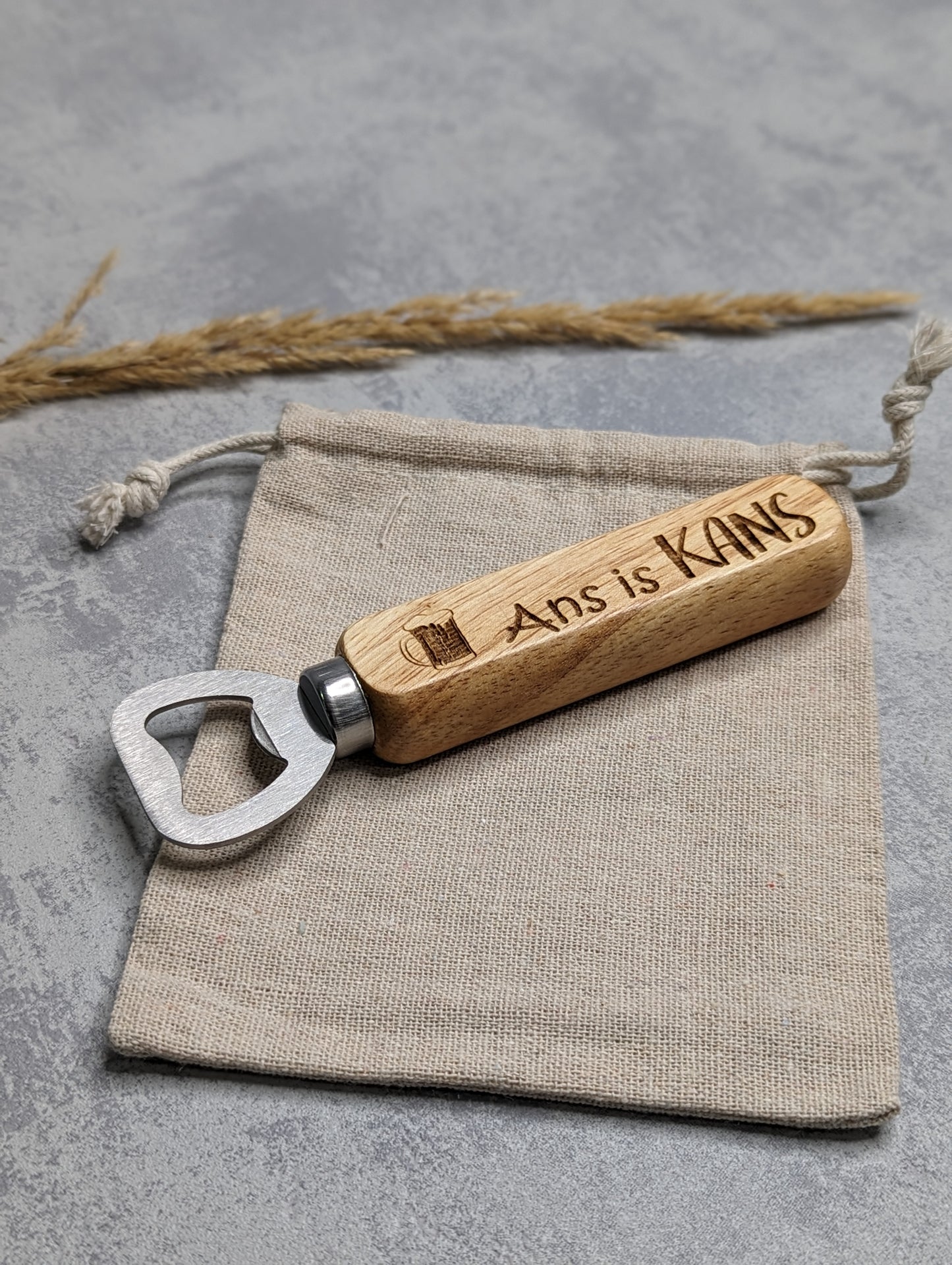 Personalized bottle opener