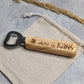 Personalized bottle opener