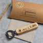 Personalized bottle opener