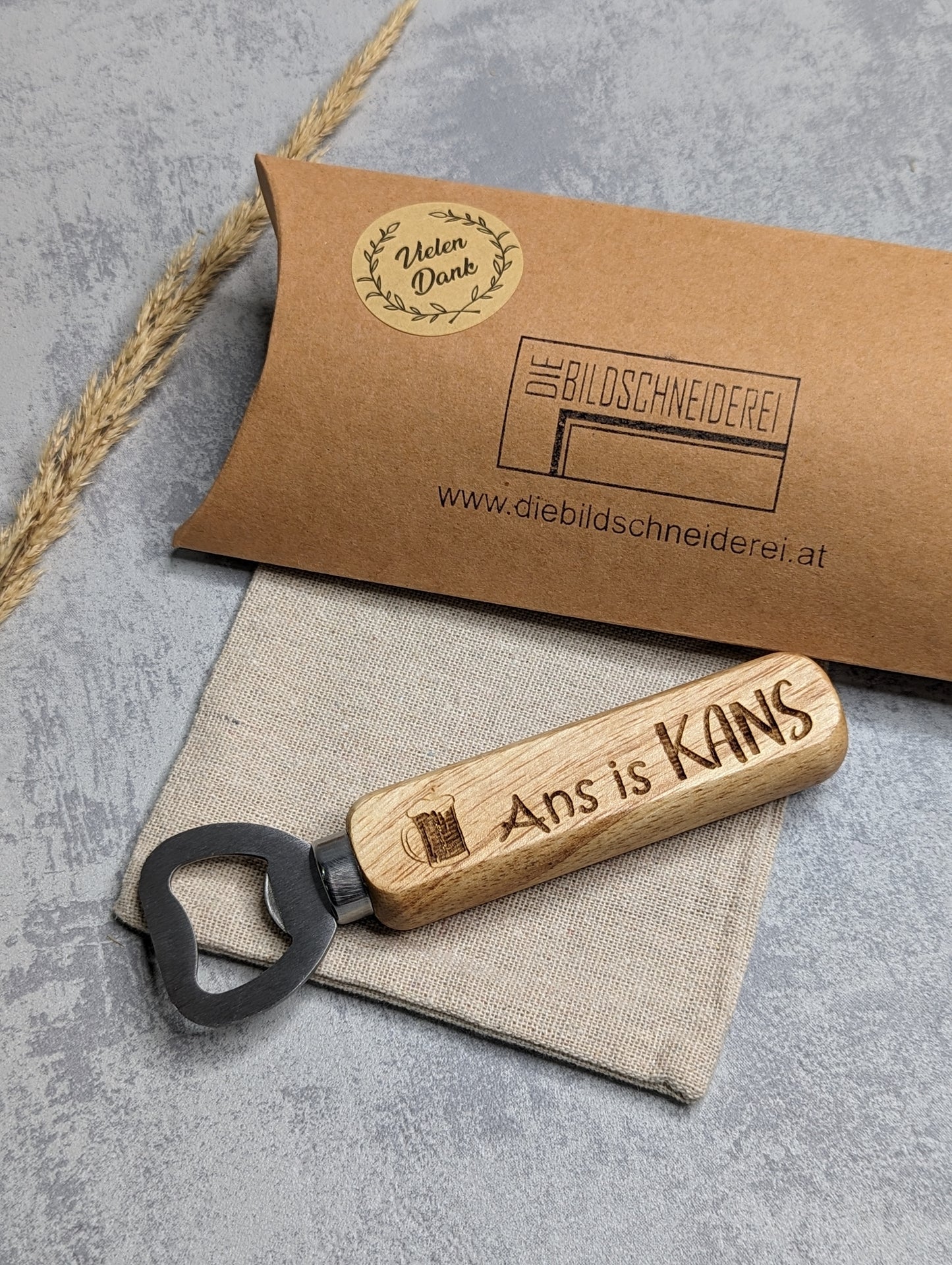 Personalized bottle opener