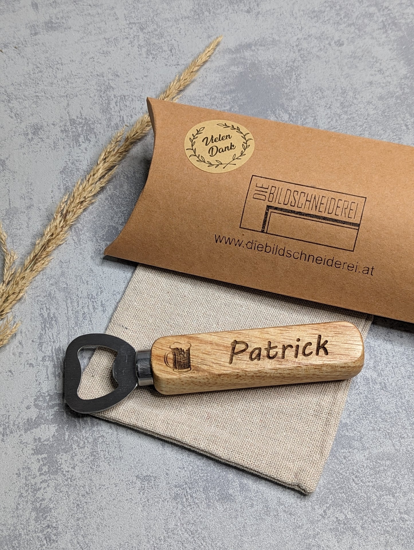 Personalized bottle opener