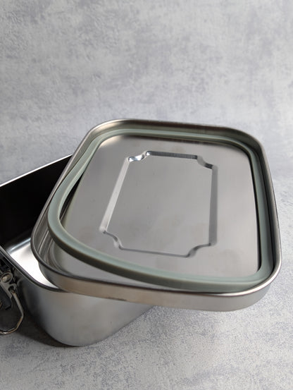 Personalisierte Lunchbox & Trinkflasche – Edelstahl mit Namensgravur - Die Bildschneiderei