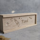 Stiftebox aus Holz personalisiert