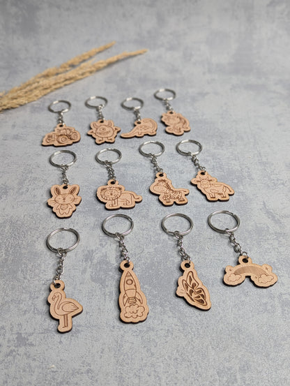 Schlüsselanhänger mit Kindermotiven - Die Bildschneiderei