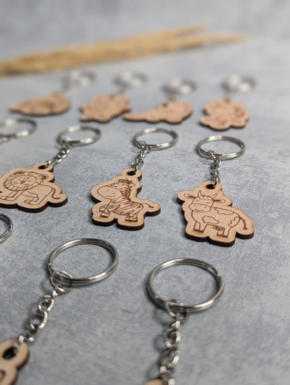 Schlüsselanhänger mit Kindermotiven - Die Bildschneiderei