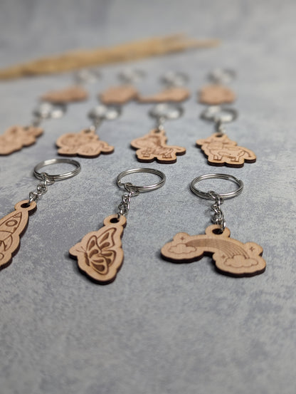 Schlüsselanhänger mit Kindermotiven - Die Bildschneiderei