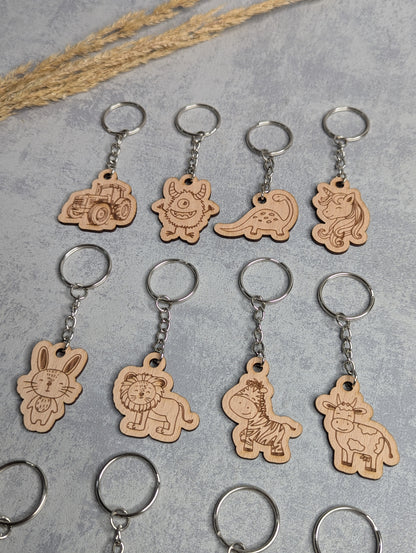 Schlüsselanhänger mit Kindermotiven - Die Bildschneiderei