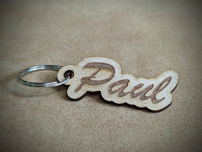 Personalized keychain