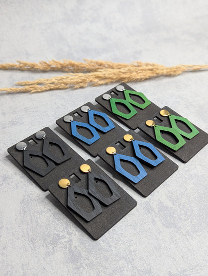 Holzohrringe – Handgefertigt, leicht & stilvoll - Die Bildschneiderei