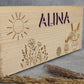 Personalisiertes Osternest aus Holz