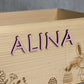 Personalisiertes Osternest aus Holz