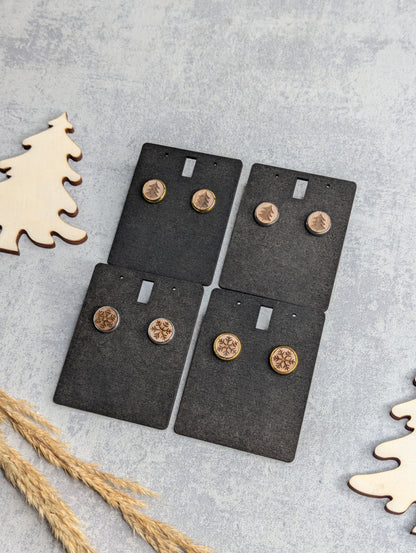 Ohrstecker Weihnachten - Die Bildschneiderei