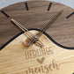 Wanduhr 30cm (Lieblingsmensch)