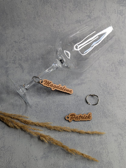 Platzkarten (Anhänger) für Hochzeit und Feiern - Die Bildschneiderei