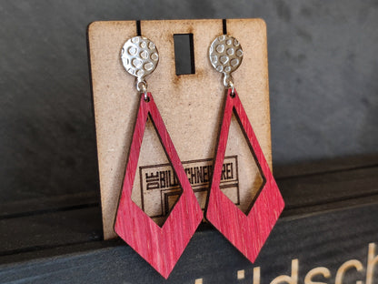 Ohrringe färbig - Die Bildschneiderei