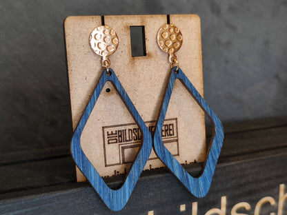 Ohrringe färbig - Die Bildschneiderei