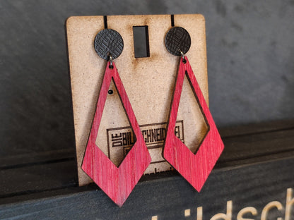 Ohrringe färbig - Die Bildschneiderei