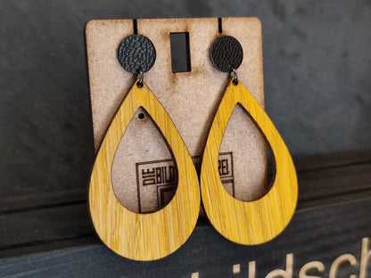 Ohrringe färbig - Die Bildschneiderei