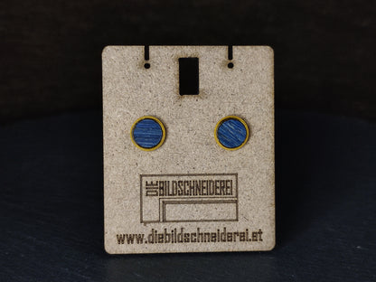 Ohrstecker 10mm färbig - Die Bildschneiderei