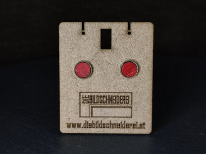 Ohrstecker 10mm färbig - Die Bildschneiderei